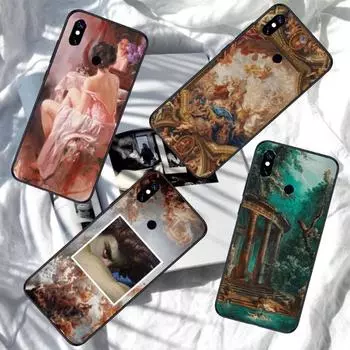 Крутой чехол для телефона в стиле Ренессанс для Xiaomi Redmi Note 11 10 9T 8 7 Pro Redmi 10 9 9A 9C 8 7 6, мягкий черный чехол для телефона Redmi Note11-11S 4G