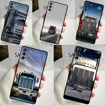Крутой чехол для тяжелого грузовика для Samsung Galaxy S23 S24 Ultra S8 S9 S10 S22 Plus Note 10 20 Ultra S20 S21 FE Galaxy S10