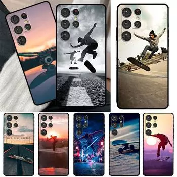 Крутой чехол Skate для Samsung Galaxy S22 S21 Ultra Note 20 S8 S9 S10 Note 10 Plus S20 FE S21 FE Cover Galaxy S8