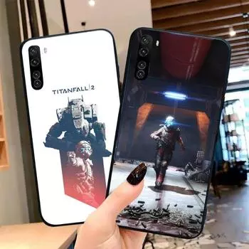 Крутой игровой чехол Titanfall2 для телефона OPPO Find X5 X3 X2 A93 Reno 8 7 Pro A74 A72 A53 мягкий черный чехол для телефона OPPO Find X5
