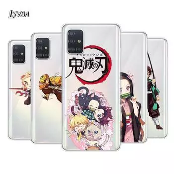 Крутой Kimetsu No Yaiba для Samsung Galaxy A01 A11 A12 A22 A21S A31 A41 A42 A51 A71 A32 A52 A72 A02S силиконовый чехол для телефона Samsung A01