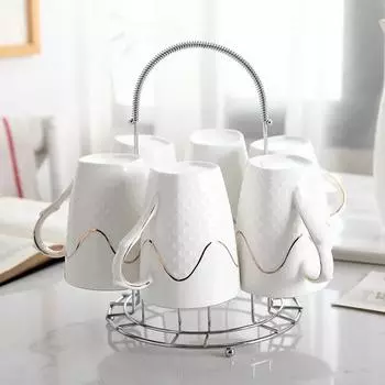 Крутой набор чайников, креативная чашка для воды, бытовая чайная чашка, керамический чайник для холодного чая, чайный сервиз, бытовая посуда для воды высокой температуры