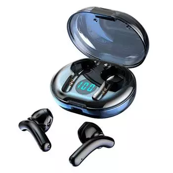 Крутой прозрачный чехол-чехол для наушников-вкладышей ENC Call с шумоподавлением Bluetooth-наушники чёрный