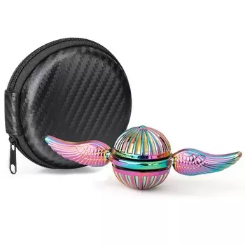 Крутой ручной спиннер с подшипником Fidget Snitch Spinners из нержавеющей стали Gear Spinner Cube Fingertip Вращающийся волчок Снятие стресса Убить время Игрушки для тренировки мозга
