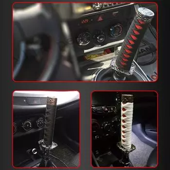 Крутой рычаг переключения передач Katana, меч-катана, ручка переключения передач, ручка переключения передач, автомобильные аксессуары