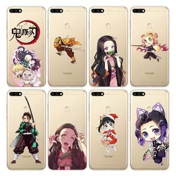 Крутой силиконовый чехол Kimetsu No Yaiba для Honor 10X 9X 8X MAX 20 10 9 8 8A 8C 8S Prime 7A Pro Lite, мягкий чехол для телефона Honor 9X