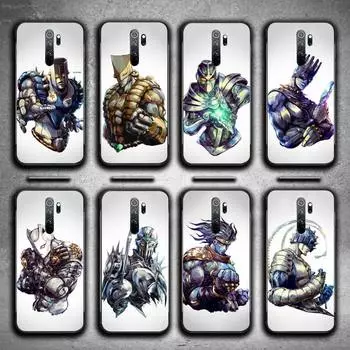 Крутой сменный чехол для телефона JOJO для Xiaomi Redmi 8A 9 K30 Pro 9A Note 8T Note 8 9 Pro, мягкий силиконовый черный чехол из ТПУ Redmi note 8T