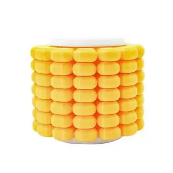 Крутящаяся кукуруза Фиджет-игрушка для подростков и взрослых, снятие стресса и тревоги, портативная, дорожная, вращающаяся игрушка в виде кукурузного зерна, украшение для дома, офиса, рабочего стола жёлтый
