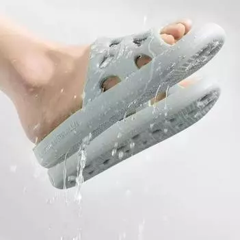 Крутые тапочки для дома, ванной комнаты, домашние легкие тапочки на мягкой подошве, женские тапочки 42