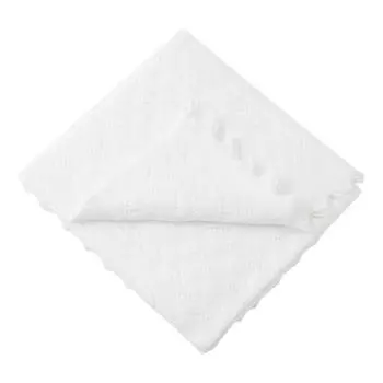 Кружевная хлопковая детская шаль Hurt Son G. ЧАС. & [Без КОРОБКИ] [Предмет] белый