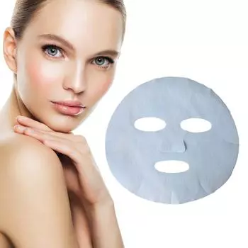 Кружевная коллагеновая маска для лица, омолаживающая, улучшающая грубую кожу, омолаживающая, подтягивающая, разглаживающая мелкие морщины, отбеливающая, высушенная методом замораживания маска для лица из ткани