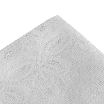 Кружевная кухонная занавеска C-типа в Европе и США, кружевная кухонная занавеска, белая маленькая занавеска A белый