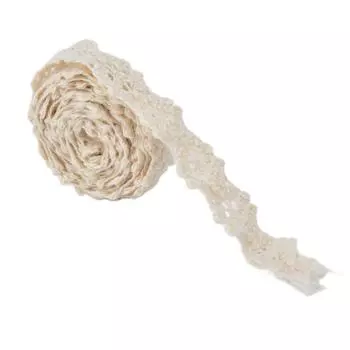 Кружевная лента 20 ярдов ширина 1,5 см ретро стиль сенсорный комфорт приятный на ощупь кружевной дизайн для одежды обувь разноцветный