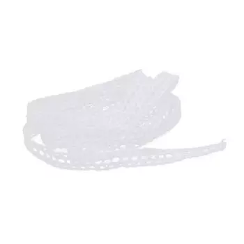 Кружевная лента хлопковая нить 20 ярдов белая полая декоративная фурнитура для одежды подарок декор