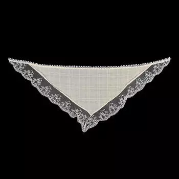 Кружевная отделка двойного назначения Шарф для волос Ранняя весна Задняя шторка Маленький фартук А-силуэт Полуюбка Модный стиль Инстаграм Многослойные короткие юбки 80*30cm