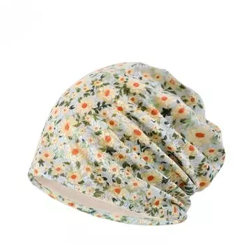Кружевная шляпа женская весна и осень тонкая шапка маленькая цветочная сетка дышащая пот шопинг солнцезащитный крем модная сумка головной убор elastic/capped морская волна