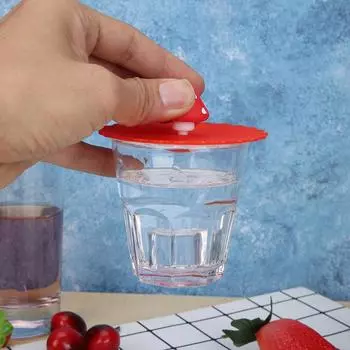 Кружевная силиконовая крышка с бриллиантовой чашкой, термоизоляционная крышка чашки (зеленый)