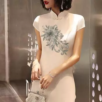 Кружевная вышивка Аппликация Полая сетка Искусственный жемчуг Кружевной воротник с цветочным воротником Аппликация для домашнего использования шампанского