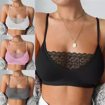 Кружевное нижнее белье с кружевным краем, сексуальное нижнее белье, прозрачный однотонный камзол, сексуальное женское нижнее белье, сексуальный топ без рукавов S белый