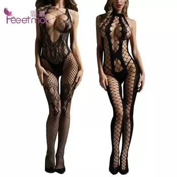 Кружевное нижнее белье, сексуальное, популярное, эротическое, полые, прозрачные, Babydoll, одежда для сна, ажурная одежда для сна, боди, чулки для тела, забор 2