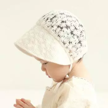 Кружевной чепчик Woojoo Child Cleo для малышей, корейские детские товары