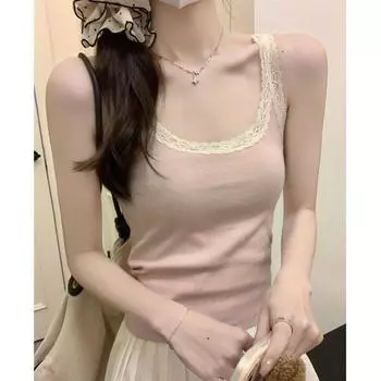 Кружевной топ-топ для женщин, летняя верхняя одежда, новый сексуальный короткий топ в стиле Pure Lust S