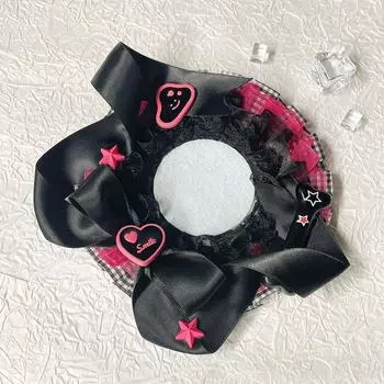 Кружевные булавки Дисплей База Сердце Украшенная Лента Значок Цветок Ita Сумка Аксессуары BLue-Style B