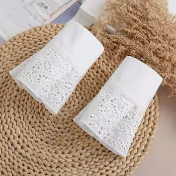 Кружевные манжеты Декоративные рукава для женщин Съемные накладные рукава Расширение манжеты Модные накладные манжеты Оборки Браслет Рука