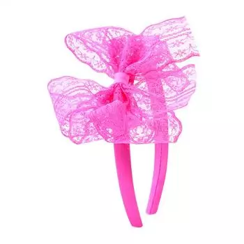 Кружевные повязки на голову Костюмы для женщин Девушек Неоновая кружевная повязка на голову Оптом Наряды Аксессуары для вечеринок