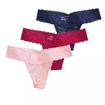 Кружевные стринги для женщин, сетчатые женские трусики с низкой посадкой, стринги, женское нижнее белье, нижнее белье для девочек L