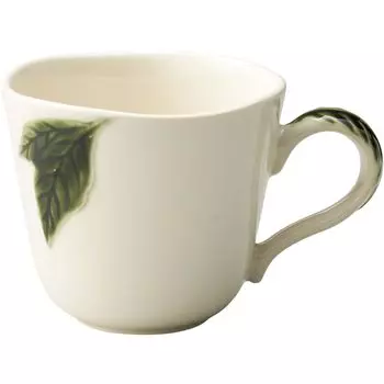 Кружка Aito Seisakusho Microwave and Dishwasher Mino Made in 111201 Konoha , Безопасная, Зеленая, Прибл.. 300мл, Варе, Япония, зелёный