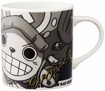 Кружка аниме One Piece 121115 Chopper Monochrome, 3,1 дюйма (8 см)