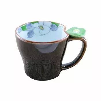 Кружка Arita Hasami maki доступна в различных цветочных узорах, удобная для хранения японская кружка Sankai Rhishi, посуда, посуда, расписанная цветами (зеленый), цвета, узор,