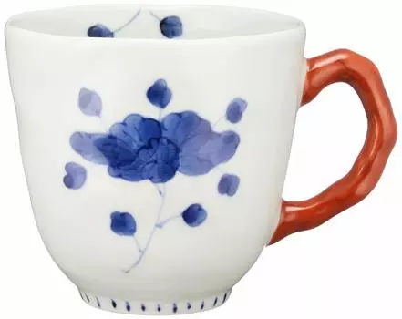 Кружка Arita Ware Ожидаемый пион (красный) красный