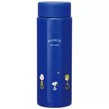 Кружка-бутылка из нержавеющей стали Skater 500 мл, удобная для удержания, восьмиугольная бутылка для воды SNOOPY Snoopy, термо/холодная STO5-A