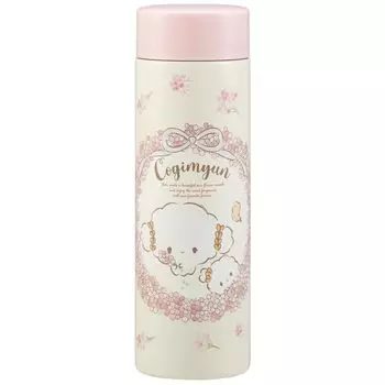 Кружка-бутылка Skater Kogimyun Flower Wreath 350 мл Ультралегкая бутылка для воды из нержавеющей стали STYL4-A