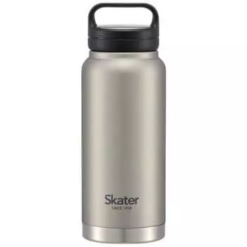 Кружка-бутылка Skater Thermal/Cold из нержавеющей стали 800 мл с винтовой ручкой, серебристая STSC8-A