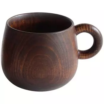 Кружка Chaine de, вырезанная из конского каштана, надежное японское деревянное изделие, которое порадует вас комфортом натуральных материалов.