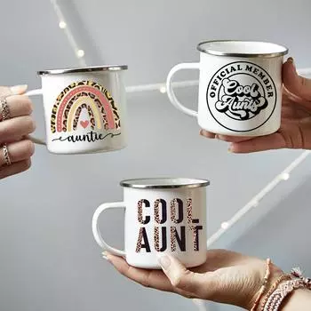 Кружка для кофе Cool Aunt Кружка для кофе Cool Aunt Официальный член Кружка для тети Лучшие подарки для тети Подарок для невестки Подарок на день рождения для тети