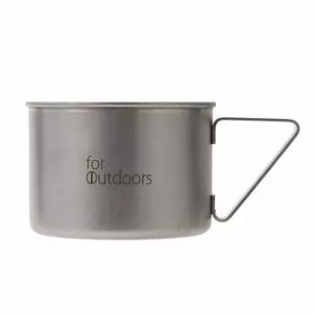 Кружка для кофе Kalita Kalita из нержавеющей стали 370 мл Kalita Coffee для использования на открытом воздухе