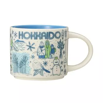 Кружка для кофе Starbucks JAPAN HOKKAIDO Been There Series Across the Globe Collection 14 унций