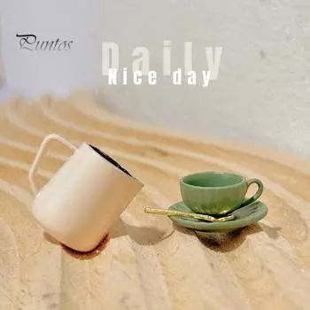 Кружка для кукольного домика с матовой текстурой, нескользящая ручка, удобная ручка, кофейная кружка, чайная чашка, миниатюрный кукольный домик, детский подарок чёрный