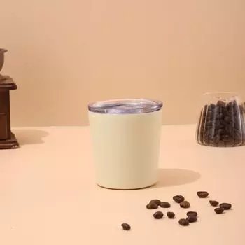 Кружка для молока из нержавеющей стали 304, Двухслойная вакуумная кружка-термос, Портативная мини-кружка для кофе -