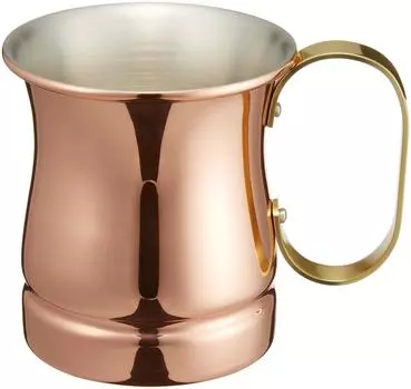 Кружка для пива Shinko Metal COPPER 100, 16 унций, код S-586, бронза, размеры 910 см бронзовый