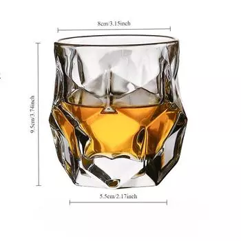Кружка для виски Liuling, креативная хрустальная кружка, высококачественная зарубежная винная кружка, бытовая стеклянная гравированная пивная кружка, барная кружка для хоккея на льду