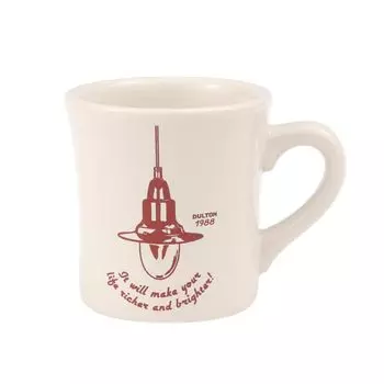 Кружка Dulton LIGHT DULTON Высота 90 мм Ширина 120 мм Глубина 85 мм Объем 280 мл 122-378LT