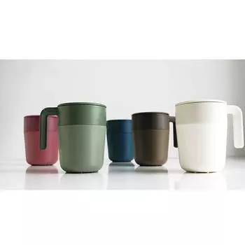 Кружка френч-пресс на 8 унций для кофе или чая с заварочным устройством, оригинальная пластиковая чашка-пресс 8OZ