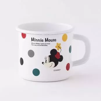 Кружка Fuji Enamel Disney Mickey Minnie 270 мл белая и DY-7MG 2