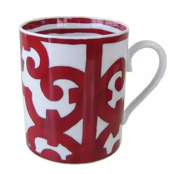 Кружка Hermes Guadalquivir Red Single No1 300 мл 011031P1 11031p [Товар] красный