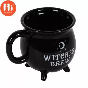 Кружка «Hi Witches Brew Cauldron» One Size чёрный